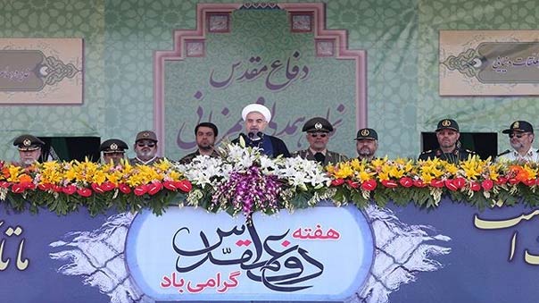 روحاني في ذكرى الدفاع المقدس: إيران وقواتها المسلحة تشكل أكبر قوة في المنطقة لمكافحة الإرهاب