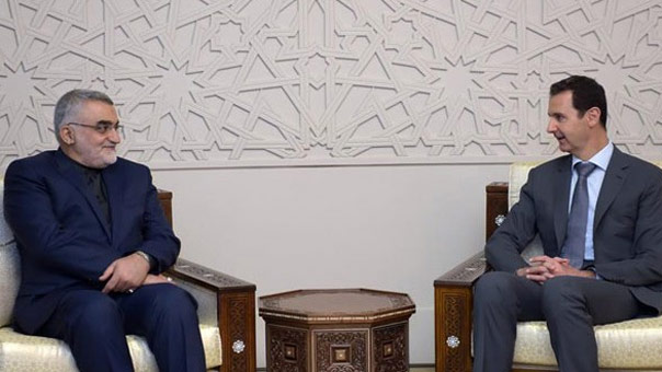 الأسد لبروجردي: الجهود الإيرانية والروسية المبذولة في سبيل مكافحة الإرهاب محل تقدير الشعب السوري

