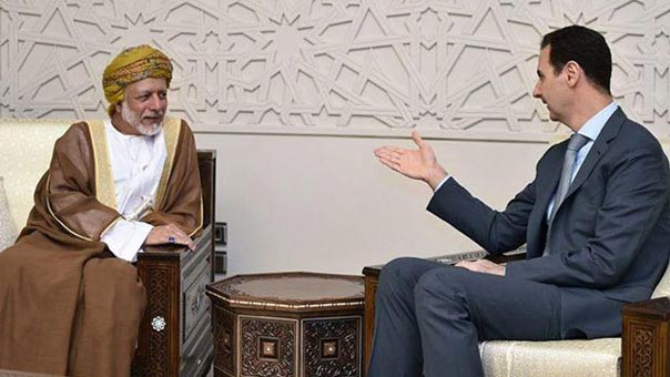 الرئيس الأسد مستقبلًا بن علوي: القضاء على الإرهاب سيسهم في نجاح أي مسار سياسي في سورية