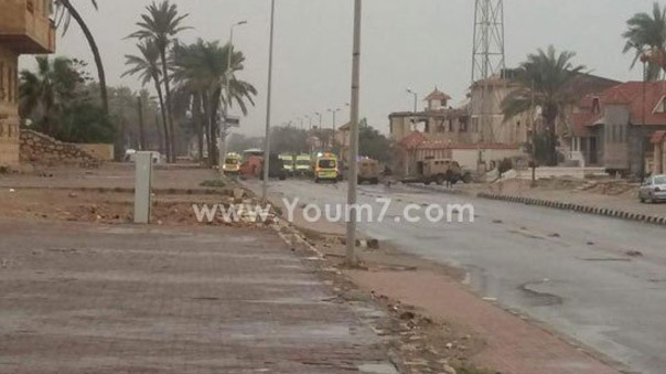 مصر: استشهاد 3 شرطيين وإصابة آخرين في هجوم انتحاري بسيارة مفخخة بالعريش