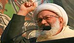 آية الله قاسم: محاربة الإرهاب تكون بالاعتراف بحق الشعوب في الحرية