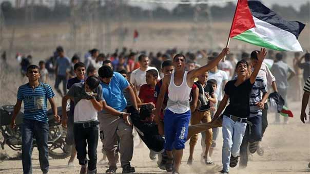 شهيدان وعدد من الاصابات في صفوف الفلسطينيين برصاص الاحتلال