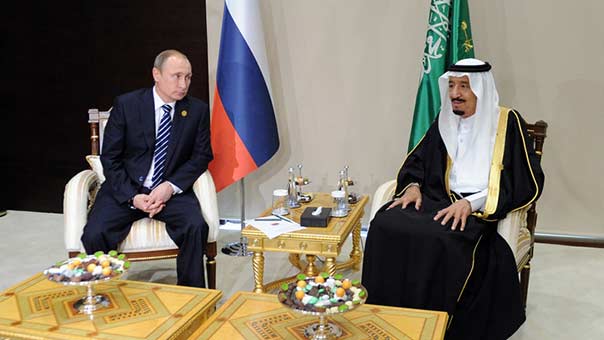 بوتين وسلمان يؤكدان حرصهما على أمن الشرق الأوسط
