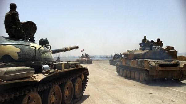 &rsquo;القريتين&rsquo; بعد تدمر على الطريق نحو دير الزور