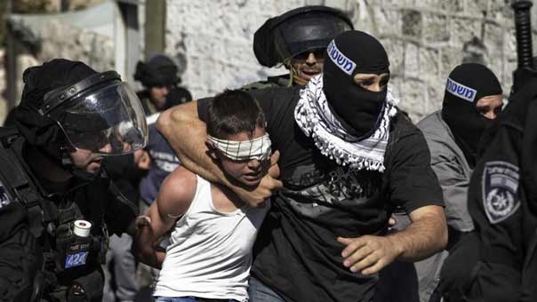  &rsquo;هيومن رايتس ووتش&rsquo;: الأمن &rsquo;الإسرائيلي&rsquo; يستخدم القوة عند اعتقال الأطفال الفلسطينيين