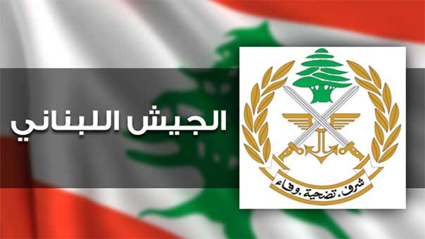 الجيش اللبناني : توقيف 11 سوريا في بشري للاشتباه بانتمائهم الى تنظيمات ارهابية