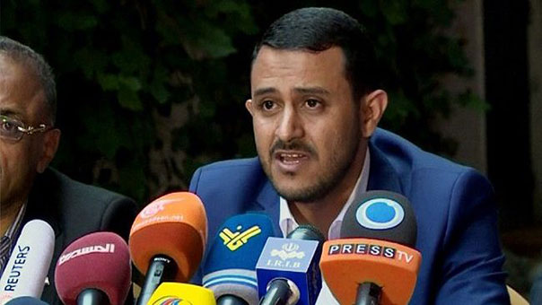 حمزة الحوثي: تصرف وفد الرياض غير مبرر ويبرز رغبة لإفشال الحوار اليمني