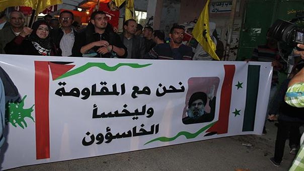 بين الابتزاز الامريكي والتفريط بفلسطين،
لم يبق في جعبتنا الا صمود سوريه والمقاومه
