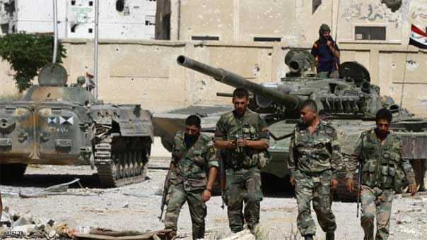 الجيش السوري يصد هجمات &rsquo;داعش&rsquo; في حلب ودير الزور.. ومعارك كر وفر بين &rsquo;داعش&rsquo; و&rsquo;قوات سوريا الديمقراطية&rsquo;
