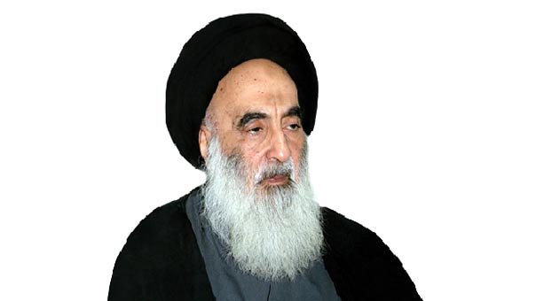 المرجع السيد السيستاني للشيخ عيسى قاسم: مكانكم في القلوب وما حصل لا يضرّكم