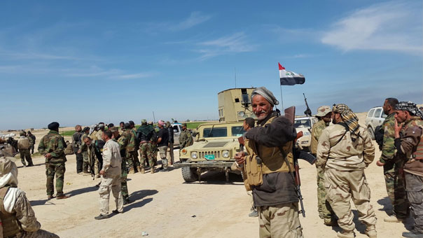 إنتهاء المرحلة الثانية من تحرير جزيرة الخالدية بمحافظة الأنبار العراقية