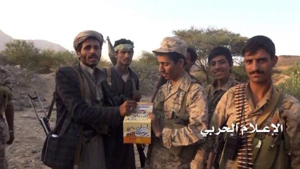 الجيش اليمني يدك مواقع سعودية في نجران وجيزان بالصواريخ