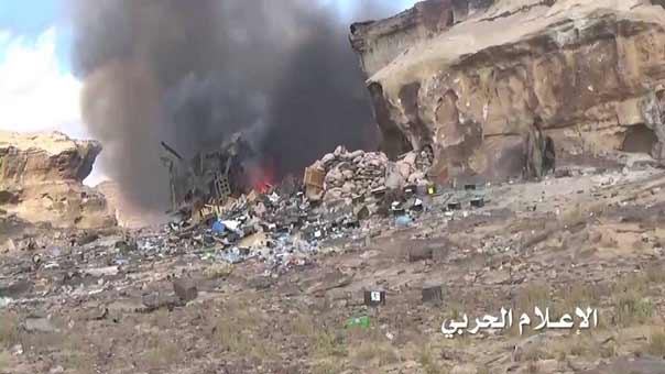  الجيش اليمني واللجان الشعبية يستهدفون مواقع العدوان السعودي محققين اصابات مباشرة