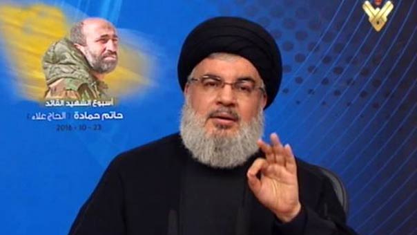 السيد نصر الله في ذكرى الشهيد القائد الحاج حاتم حمادي: كتلة الوفاء للمقاومة ستحضر الجلسة المقبلة بكامل اعضائها وستنتخب العماد عون رئيساً للجمهورية