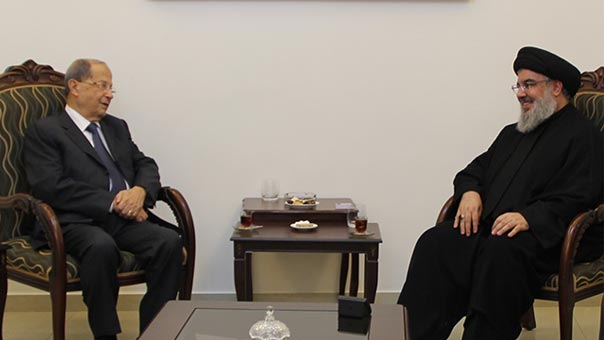 العماد عون زار السيّد نصر الله: السيد أعطى كل التسهيلات لحل قضية انتخاب الرئيس ووصلنا إلى نهاية سعيدة