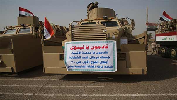 القوات العراقية تحرر 800 كلم من مدينة الموصل.. وتبسط سيطرتها على قضاء الرطبة