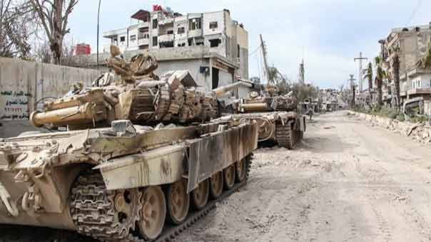 الجيش السوري يشتبك مع المسلحين غرب حلب ويقصف &rsquo;داعش&rsquo; بمحيط دير الزور