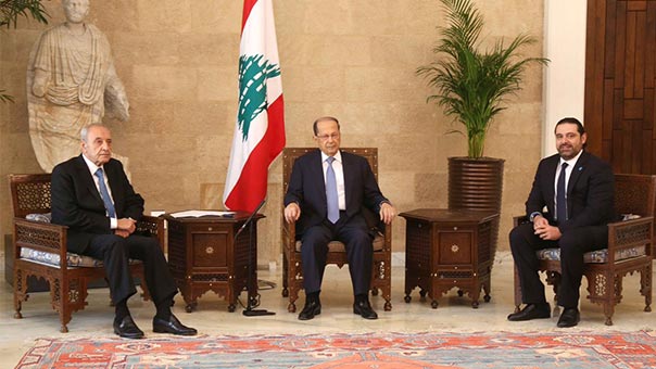 رئيس الجمهورية يكلف الحريري رسمياً تشكيل الحكومة