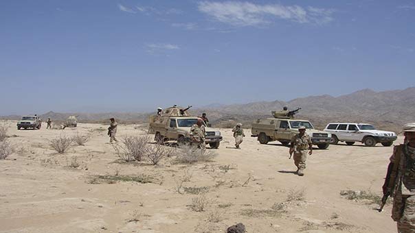 الجيش اليمني يحبط هجومًا بإتجاه مديرية الصلو ومقتل اربعة جنود سعوديين
