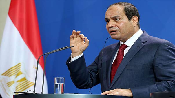 السيسي: الحل السياسي هو الأمثل في سوريا ولا بد من نزع سلاح الجماعات الارهابية والحفاظ على وحدة الأراضي السورية