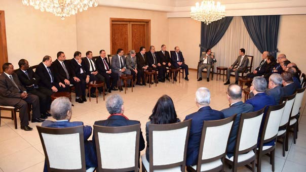 الرئيس السوري: معركة الشعب السوري وطنية بامتياز