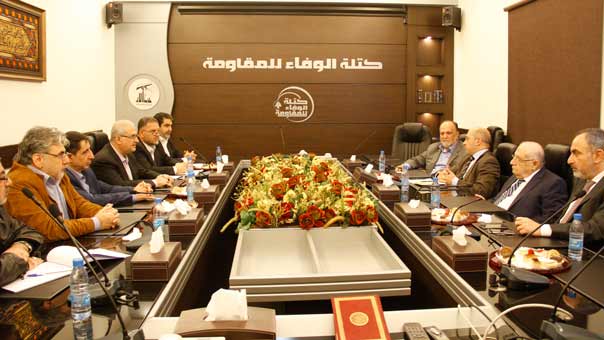 وفد من التيار الوطني الحر يزور كتلة الوفاء للمقاومة وارسلان والصفدي: النسبية لا تستهدف احد وهي لصالح الجميع