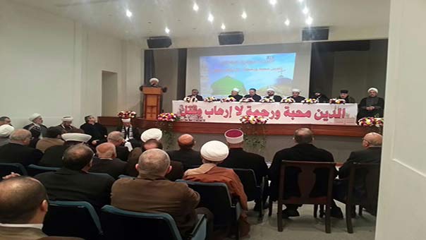 &rsquo; الدين رحمة ومحبة لا قتل وإرهاب&rsquo;.. عنوان لقاء وطني جامع في جبيل