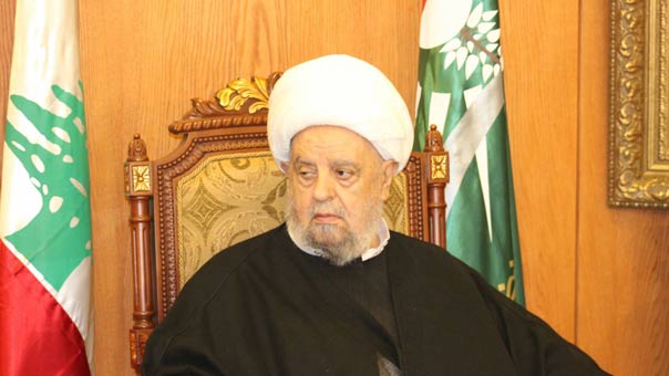 الشيخ قبلان يهنئ اللبنانيين عموما والمسيحيين خصوصا بحلول عيد الميلاد