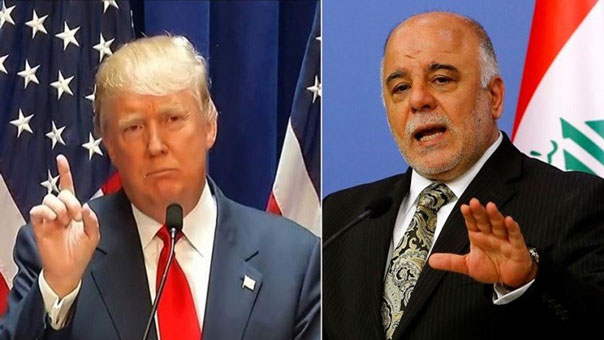 العبادي يرد على ترامب: نفط العراق للعراقيين