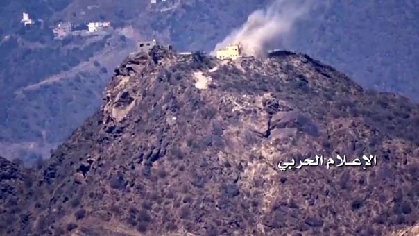 مدفعية الجيش اليمني تلاحق قوات العدوان السعودي في الجوف وعسير ونجران وتوقع مزيدًا من القتلى