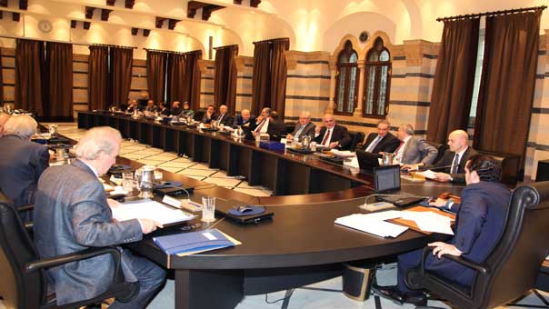 مجلس الوزراء اقر بنود الموازنة باستثناء المتعلقة منها بالسلسلة والاثنين المقبل جلسة لمتابعة مناقشة موازنات الوزراء