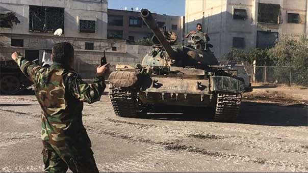 الجيش السوري يواصل تقدمه في درعا البلد