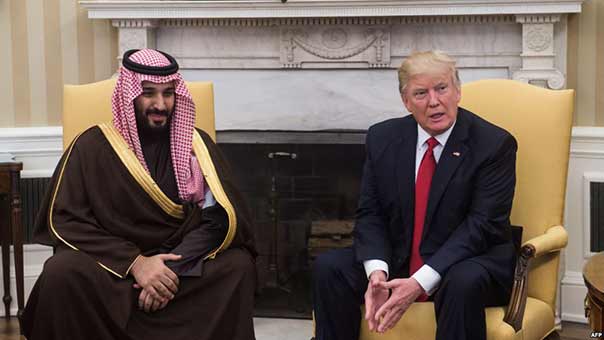 بعد تدهور العلاقات السعودية-الأميركية.. ابن سلمان يزور ترامب لتصحيح المسار