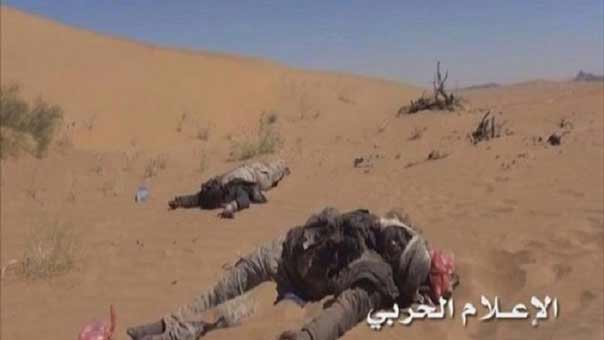 الجيش اليمني يصد هجومًا باتجاه صحراء ميدي ويقتل ويجرح العشرات من مرتزقة العدوان السعودي  