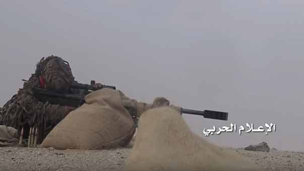 وحدة القناصة اليمنية تحصد 119 جنديا سعودياً في الربع الأول من العام الجاري