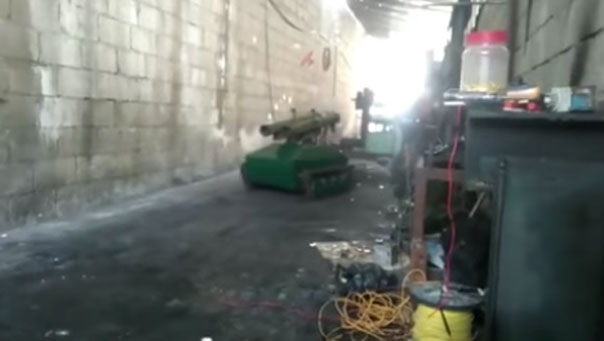 روبوت سوري مضاد للدروع

