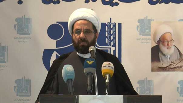 الشيخ دعموش: إصرار النظام في البحرين على محاكمة آية الله الشيخ عيسى قاسم مغامرة متهورة