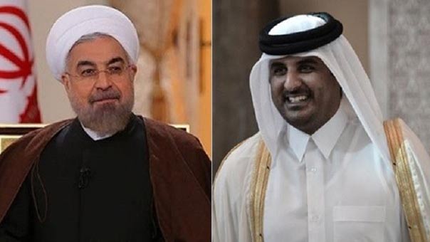  روحاني خلال اتصال تلقاه من أمير قطر: لمواصلة التعاون الاقليمي ومستعدون للتفاوض