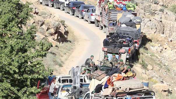 الجيش: وحدات من الجيش واكبت عودة عائلات سورية نازحة إلى عسال الورد