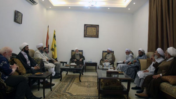 الشيخ قاسم استقبل وفداً إيرانياً: نحن في زمن استعادة شعوب المنطقة لسيادتها وأراضيها المحتلة