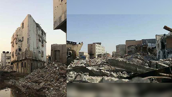 أهالي العوامية يُهجّرون قسرًا والنظام السعودي يُطلق حملة مضلّلة لتبرير جرائمه