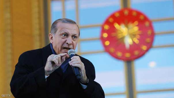  أردوغان يصف البارزاني بـ&rsquo;الخائن&rsquo; ويتوعد أكراد العراق بالمجاعة