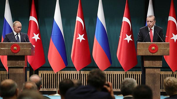 بوتين بعد لقائه أردوغان: تم تحقيق الظروف اللازمة لإنهاء الحرب الأهلية السورية