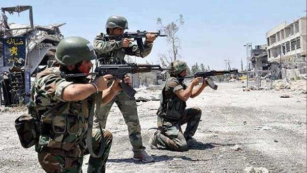الجيش السوري وحلفاؤه يُفشلون &rsquo;غزوة داعش&rsquo; في ديرالزور