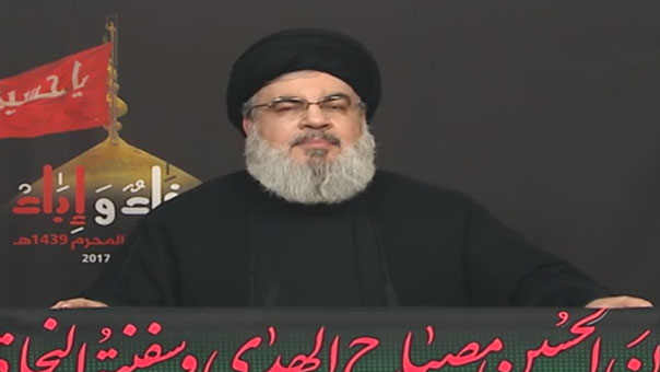 كلمة الأمين العام لحزب الله سماحة السيد حسن نصر الله في ختام مسيرة العاشر من محرم في الضاحية الجنوبية لعام 1439 هـ 1-10-2017م