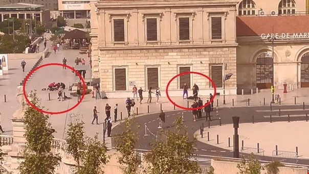 قتيلان في محطة مرسيليا بجنوب فرنسا في هجوم بسكين


