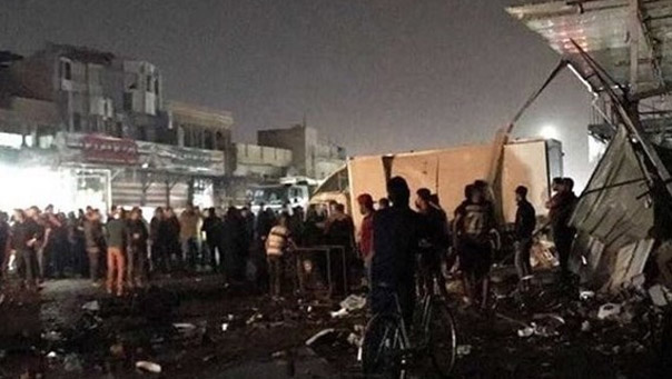 شهداء وجرحى في تفجير استهدف منطقة الحسينية شمال بغداد