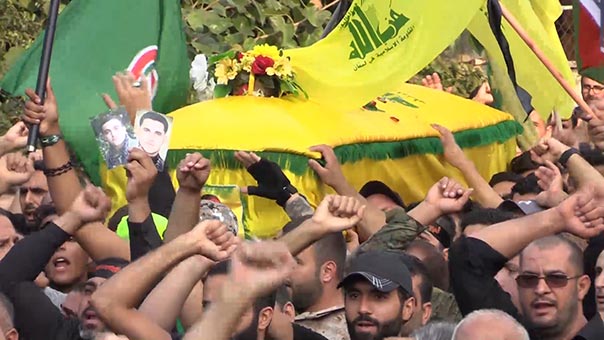 حزب الله وجمهور المقاومة شيّعوا الشهداء علي صبرا ومحمد الجندي وابراهيم سبيتي