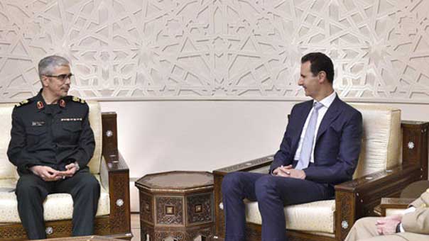 رسالة من الإمام الخامنئي إلى الرئيس الأسد

