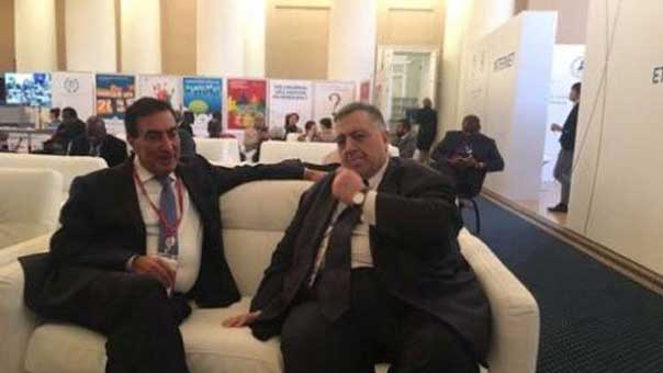 رئيس البرلمان السوري يلتقي نظيره الأردني في بطرسبورغ الروسية


